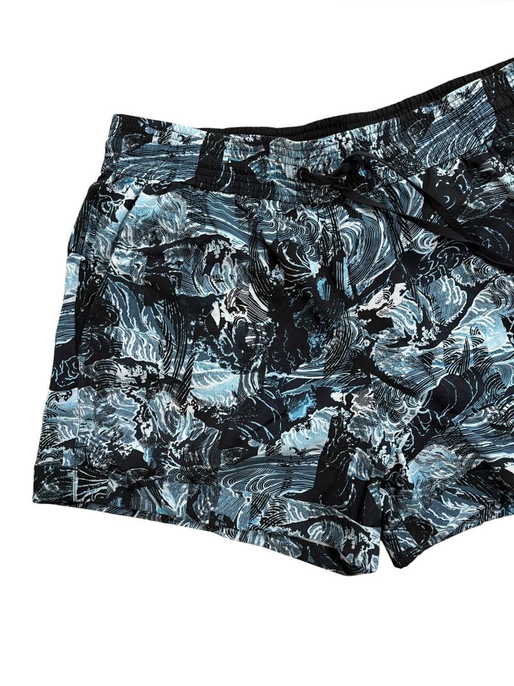 Lululemon Spring Breakaway Short 4-way Stretch 3" Eternal Wave Starlight Size 10 - Picture 3 of 7